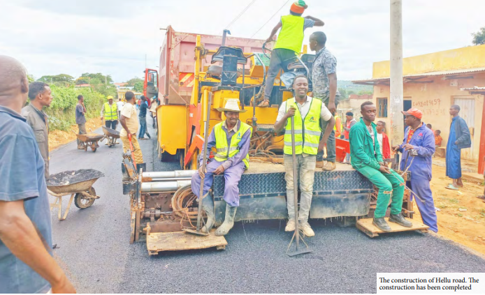 THE DEPARTMENT OF ROADS, TRANSPORT &amp; PUBLIC WORKS