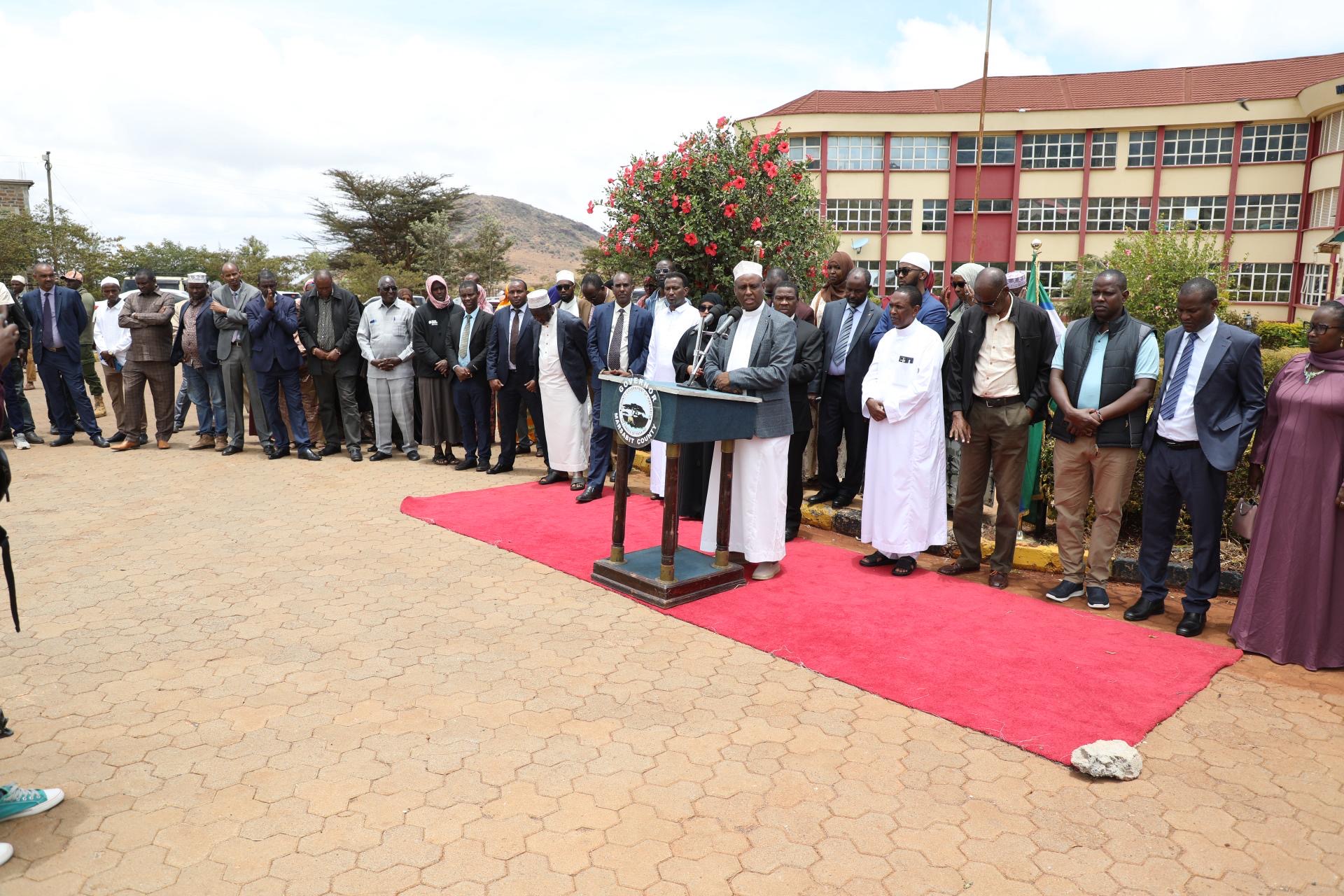 Launch Of Countywide Drought Response and Ramadan Food Distribution.