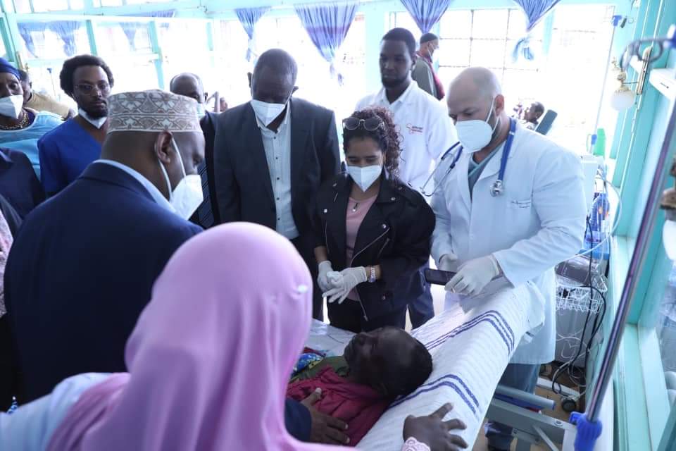 Governor Visits the Victims of the Tragic Kambiye-Kargi accident